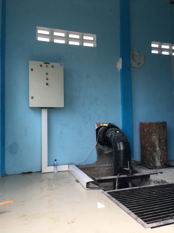 Pembangunan Rumah Pompa Panjang Baru, Pekalongan (2017)