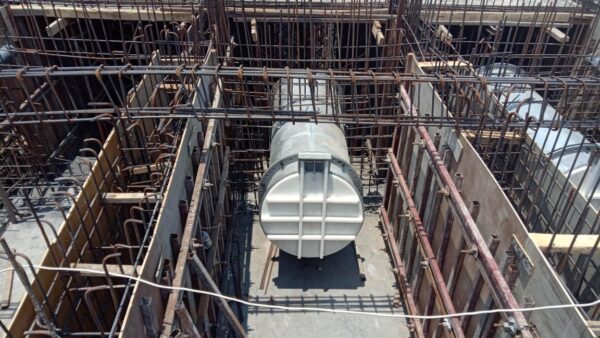 Instalasi Pipa, Tangki & Panel Elektrikal Rumah Pompa Madukoro, Semarang