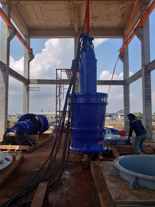 Instalasi Pompa Submersible 2x21.000 L/det Rumah Pompa Loji, Pekalongan - Image 17