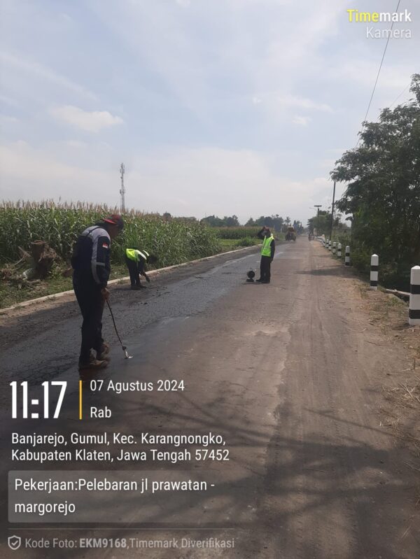 Proyek Pelebaran Jalan Prawatan - Margorejo, Klaten - Image 8