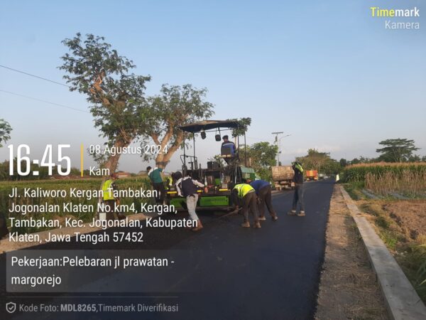 Proyek Pelebaran Jalan Prawatan - Margorejo, Klaten - Image 4
