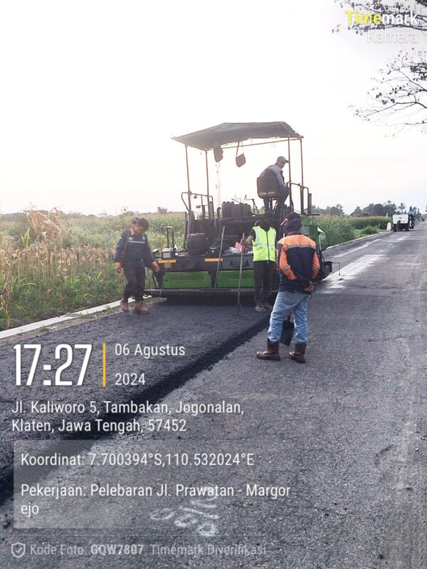 Proyek Pelebaran Jalan Prawatan - Margorejo, Klaten - Image 9