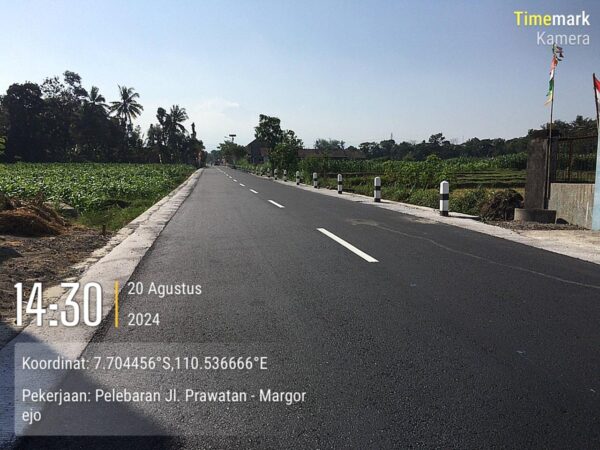 Proyek Pelebaran Jalan Prawatan - Margorejo, Klaten